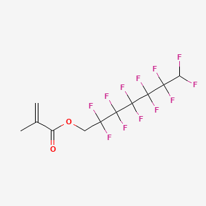 2,2,3,3,4,4,5,5,6,6,7,7-dodecafluoroheptyl 2-methylprop-2-enoate CAS 2261-99-6