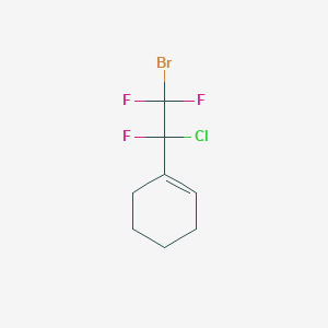 1-(2-bromo-1-chloro-1,2,2-trifluoroethyl)cyclohexene CAS 231953-30-3