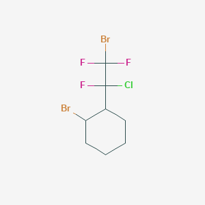 1-bromo-2-(2-bromo-1-chloro-1,2,2-trifluoroethyl)cyclohexane CAS 232602-77-6