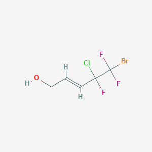 (E)-5-bromo-4-chloro-4,5,5-trifluoropent-2-en-1-ol CAS 232602-81-2