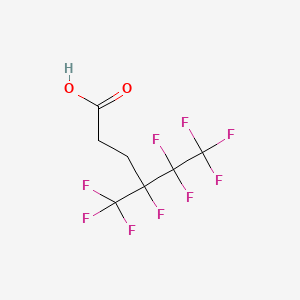4,5,5,6,6,6-hexafluoro-4-(trifluoromethyl)hexanoic acid CAS 239463-95-7