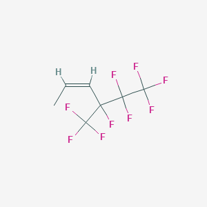 (Z)-4,5,5,6,6,6-hexafluoro-4-(trifluoromethyl)hex-2-ene CAS 239463-97-9