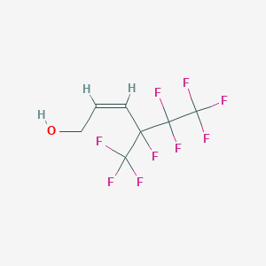(Z)-4,5,5,6,6,6-hexafluoro-4-(trifluoromethyl)hex-2-en-1-ol CAS 239463-99-1