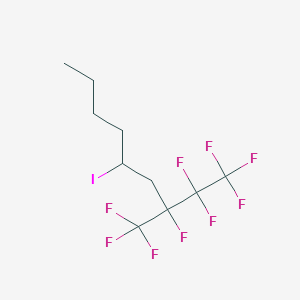 1,1,1,2,2,3-hexafluoro-5-iodo-3-(trifluoromethyl)nonane CAS 239464-01-8