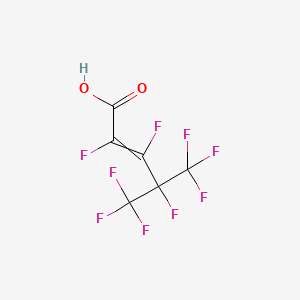 2,3,4,5,5,5-hexafluoro-4-(trifluoromethyl)pent-2-enoic acid CAS 239795-58-5