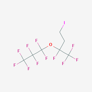 1,1,1,2-tetrafluoro-2-(1,1,2,2,3,3,3-heptafluoropropoxy)-4-iodobutane CAS 243128-38-3