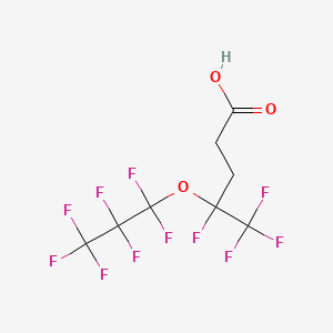 4,5,5,5-tetrafluoro-4-(1,1,2,2,3,3,3-heptafluoropropoxy)pentanoic acid CAS 243128-40-7