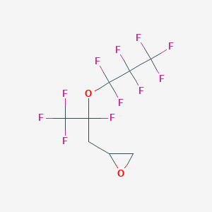 2-[2,3,3,3-tetrafluoro-2-(1,1,2,2,3,3,3-heptafluoropropoxy)propyl]oxirane CAS 243128-42-9