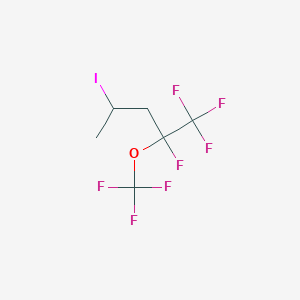 1,1,1,2-tetrafluoro-4-iodo-2-(trifluoromethoxy)pentane CAS 243139-56-2