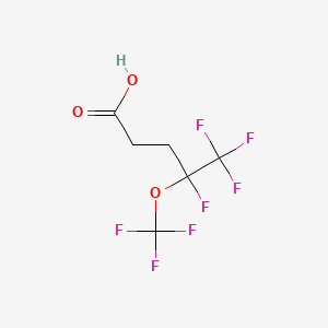 4,5,5,5-tetrafluoro-4-(trifluoromethoxy)pentanoic acid CAS 243139-58-4