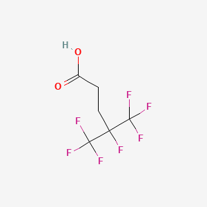 4,5,5,5-tetrafluoro-4-(trifluoromethyl)pentanoic acid CAS 243139-62-0
