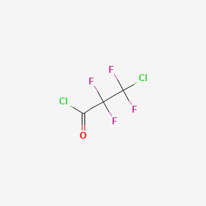 3-chloro-2,2,3,3-tetrafluoropropanoyl chloride CAS 24503-62-6