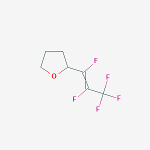 2-(1,2,3,3,3-pentafluoroprop-1-enyl)oxolane CAS 247113-92-4