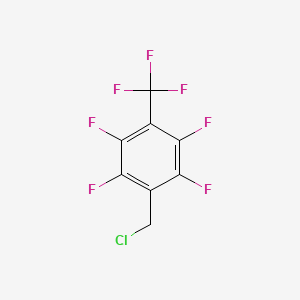 1-(chloromethyl)-2,3,5,6-tetrafluoro-4-(trifluoromethyl)benzene CAS 248262-31-9