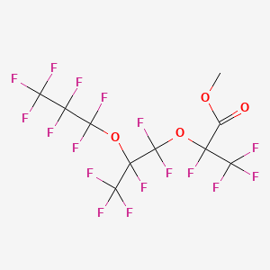 methyl 2,3,3,3-tetrafluoro-2-[1,1,2,3,3,3-hexafluoro-2-(1,1,2,2,3,3,3-heptafluoropropoxy)propoxy]propanoate CAS 26131-32-8