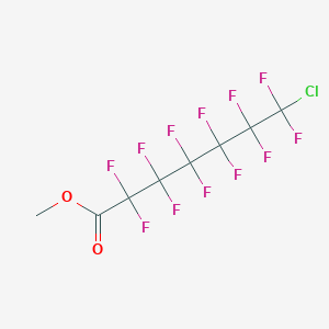 methyl 7-chloro-2,2,3,3,4,4,5,5,6,6,7,7-dodecafluoroheptanoate CAS 261503-61-1