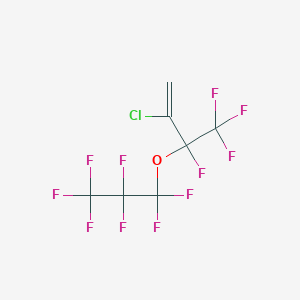2-chloro-3,4,4,4-tetrafluoro-3-(1,1,2,2,3,3,3-heptafluoropropoxy)but-1-ene CAS 261503-69-9