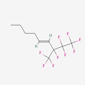 (E)-1,1,1,2,2,3-hexafluoro-3-(trifluoromethyl)non-4-ene CAS 261503-78-0