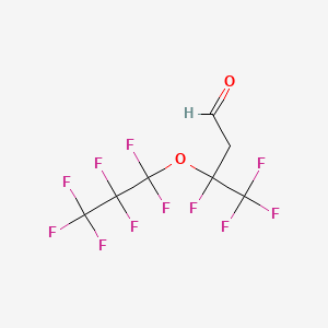 3,4,4,4-tetrafluoro-3-(1,1,2,2,3,3,3-heptafluoropropoxy)butanal CAS 261760-00-3