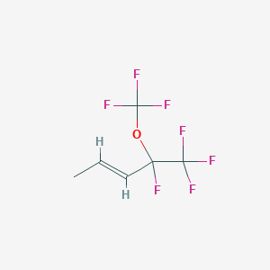 (E)-4,5,5,5-tetrafluoro-4-(trifluoromethoxy)pent-2-ene CAS 261760-19-4