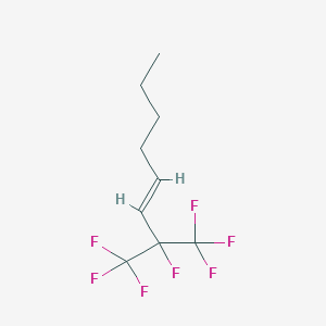 (E)-1,1,1,2-tetrafluoro-2-(trifluoromethyl)oct-3-ene CAS 261760-26-3