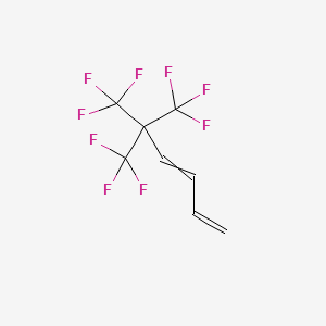 6,6,6-trifluoro-5,5-bis(trifluoromethyl)hexa-1,3-diene CAS 261761-12-0