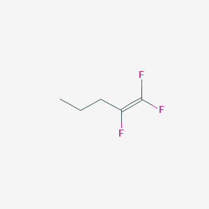 1,1,2-trifluoropent-1-ene CAS 261761-31-3