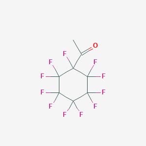 1-(1,2,2,3,3,4,4,5,5,6,6-undecafluorocyclohexyl)ethanone CAS 261761-77-7