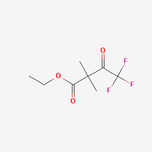ethyl 4,4,4-trifluoro-2,2-dimethyl-3-oxobutanoate CAS 26717-76-0