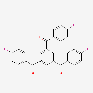 [3,5-bis(4-fluorobenzoyl)phenyl]-(4-fluorophenyl)methanone CAS 267668-44-0