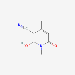 2-hydroxy-1,4-dimethyl-6-oxopyridine-3-carbonitrile CAS 27074-03-9