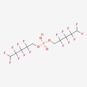 bis(2,2,3,3,4,4,5,5-octafluoropentyl) hydrogen phosphate CAS 2794-65-2