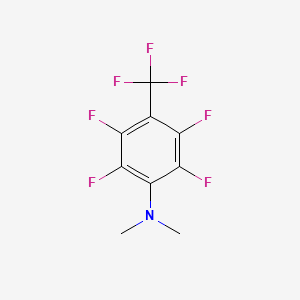 2,3,5,6-tetrafluoro-N,N-dimethyl-4-(trifluoromethyl)aniline CAS 28012-10-4