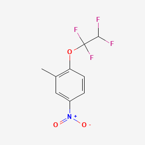 2-methyl-4-nitro-1-(1,1,2,2-tetrafluoroethoxy)benzene CAS 28202-30-4