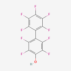 2,3,5,6-tetrafluoro-4-(2,3,4,5,6-pentafluorophenyl)phenol CAS 2894-87-3