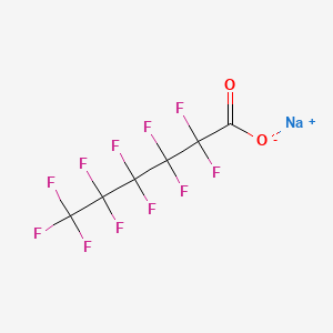 sodium 2,2,3,3,4,4,5,5,6,6,6-undecafluorohexanoate CAS 2923-26-4
