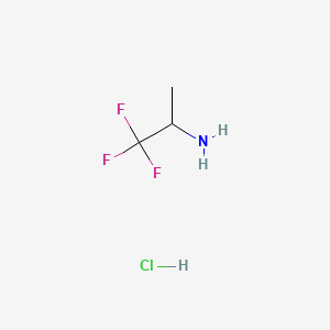 1,1,1-trifluoropropan-2-amine;hydrochloride CAS 2968-32-3