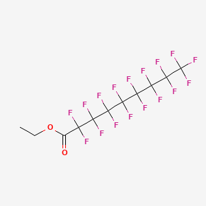 ethyl 2,2,3,3,4,4,5,5,6,6,7,7,8,8,9,9,9-heptadecafluorononanoate CAS 30377-52-7
