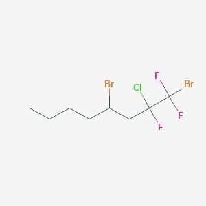 1,4-dibromo-2-chloro-1,1,2-trifluorooctane CAS 30428-47-8