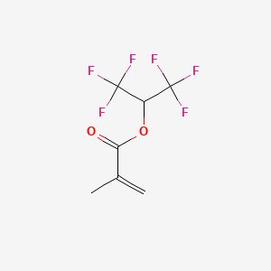 1,1,1,3,3,3-hexafluoropropan-2-yl 2-methylprop-2-enoate CAS 3063-94-3