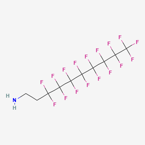 3,3,4,4,5,5,6,6,7,7,8,8,9,9,10,10,10-heptadecafluorodecan-1-amine CAS 30670-30-5