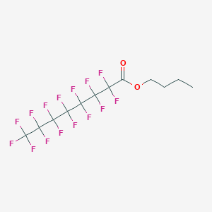 butyl 2,2,3,3,4,4,5,5,6,6,7,7,8,8,8-pentadecafluorooctanoate CAS 307-96-0