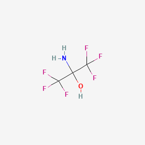 2-amino-1,1,1,3,3,3-hexafluoropropan-2-ol CAS 31253-34-6