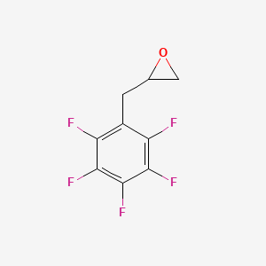 2-[(2,3,4,5,6-pentafluorophenyl)methyl]oxirane CAS 32974-30-4