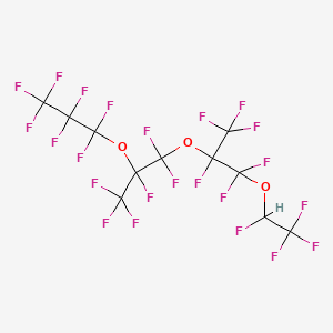 1,1,1,2,3,3-hexafluoro-2-[1,1,2,3,3,3-hexafluoro-2-(1,1,2,2,3,3,3-heptafluoropropoxy)propoxy]-3-(1,2,2,2-tetrafluoroethoxy)propane CAS 3330-16-3