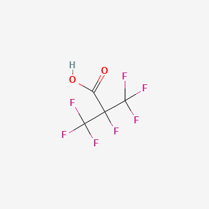 2,3,3,3-tetrafluoro-2-(trifluoromethyl)propanoic acid CAS 335-10-4