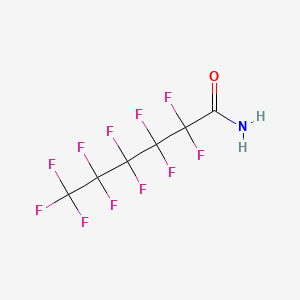 2,2,3,3,4,4,5,5,6,6,6-undecafluorohexanamide CAS 335-54-6
