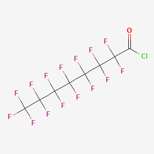 2,2,3,3,4,4,5,5,6,6,7,7,8,8,8-pentadecafluorooctanoyl chloride CAS 335-64-8