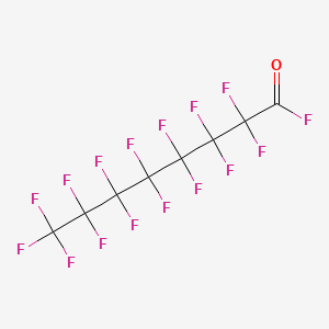 2,2,3,3,4,4,5,5,6,6,7,7,8,8,8-pentadecafluorooctanoyl fluoride CAS 335-66-0