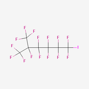 1,1,1,2,3,3,4,4,5,5,6,6-dodecafluoro-6-iodo-2-(trifluoromethyl)hexane CAS 3486-08-6